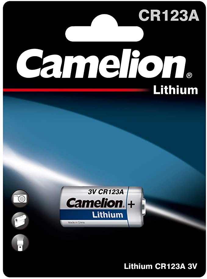 Cr123a Lithium Photo Battery 3v Camelion