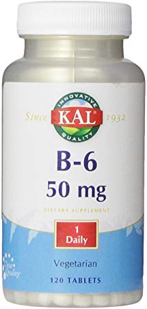 KAL B-6 Tablets, 50 mg, 120 Count