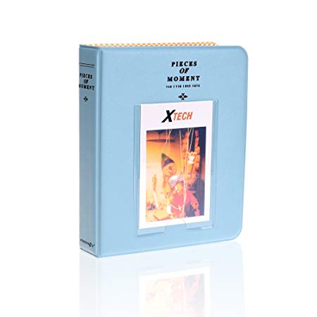 Cosmos Photo Album for Polaroid Zink and Instax Photo Paper (Light Blue)