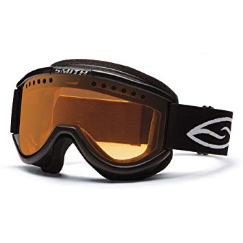 Smith Optics Cariboo OTG Adult Airflow Series Snocross Snowmobile Goggles Eyewear - Black/Gold Lite/Medium