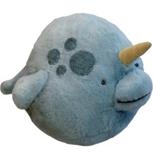 Squishable Narwhal Plush - 15 inch