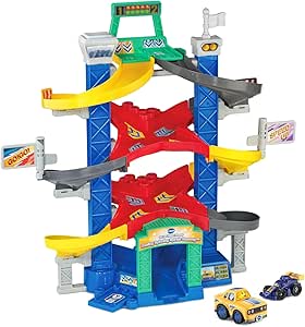 VTech Go! Go! Smart Wheels Dueling Spinning Spirals Raceway Playset