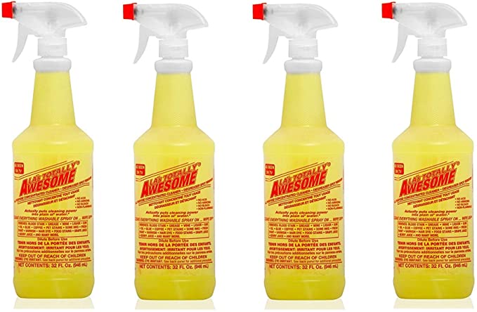 La's Totally Awesome All Purpose Concentrated Cleaner, 32 oz, 4 Pack