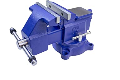 Yost Vises 445 4.5-Inch Apprentice Series Utility Combination Pipe and Bench Vise with 180-Degree Swivel Base