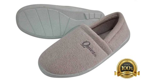 Quiesta Bamboo Slippers,Soft Luxurious Bamboo & Super Thick Memory Foam. Anti Slip Rubber Sole. 100% hypoallergenic indoor shoes. Number 1 House Slippers for Women, Men & Children. Pamper your Feet!