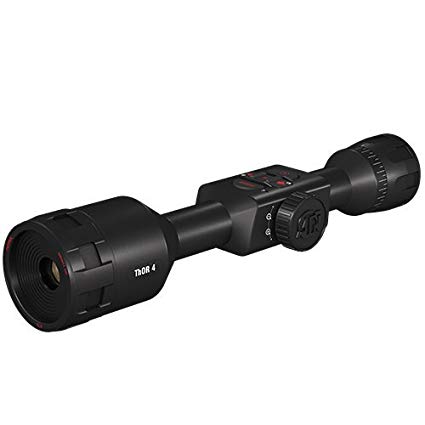 ATN Thor 4, 640x480, Thermal Rifle Scope w/Ultra Sensitive Next Gen Sensor, WiFi, Image Stabilization, Range Finder, Ballistic Calculator and iOS and Android Apps