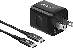 CBUS Fast Charger   10ft Braided Cable Compatible with TCL 30 5G, TCL 30 XE, TCL 20s, TCL 20 Pro 5G, TCL 10 Pro, TCL 10L (Black)