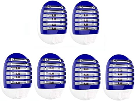 6 Pack Electric Bug Zapper for Outdoor and Indoor (BG6P-01)