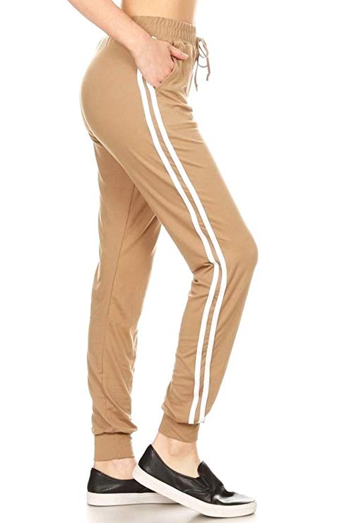 ShoSho Womens Joggers Pants with Pockets Track Bottoms Brush