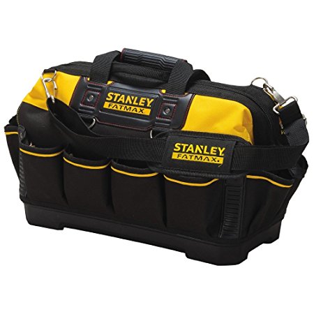 STANLEY FATMAX 518150M 18-Inch Tool Bag, Black/Yellow