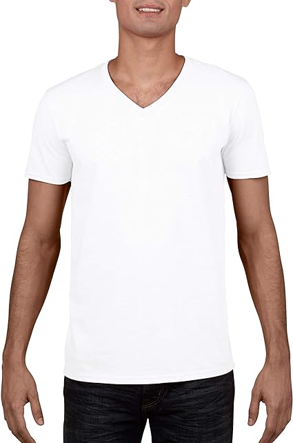 Gildan G64V00 Men's Softstyle V-Neck T-Shirt