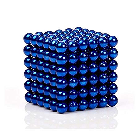 MagneBalls - 222 pcs 5MM Magnetic Ball Set for Office Stress Relief |Desk Sculpture Toy Perfect for Crafts,Jewelry and Education|Magnetized Fidget Cube Provides Relief for Anxiety,ADHD,Autism, Boredom