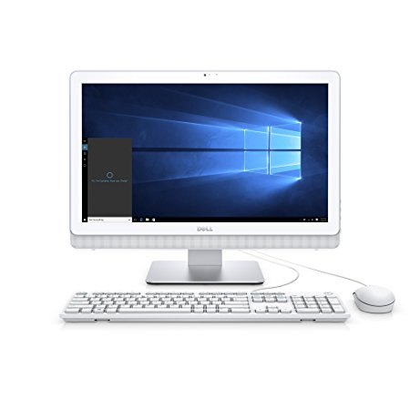 Dell i3265-A643WHT-PUS Inspiron 3265 AIO Desktop, 21.5" Display, AMD A6-7310 APU, 6GB Dual Channel Memory, 1TB 5400 rpm Hard Drive, White