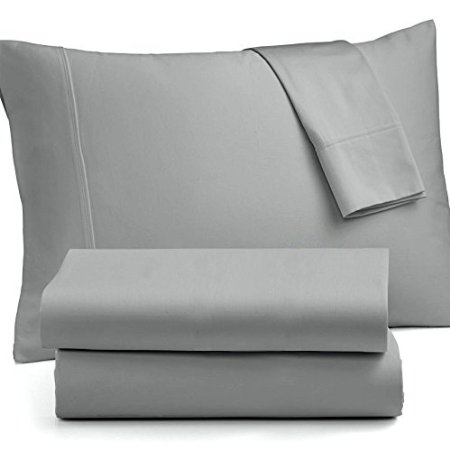 OXA 4-Piece 1800 TC Bed sheet sets - Pliable Brushed Microfiber - Cozy, Non-fading, Not crimping (King, Grey)