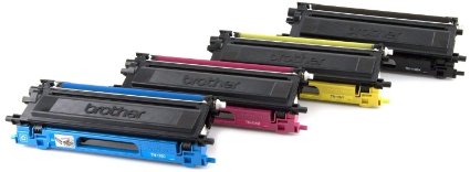 HQ Supplies  Brother TN115 High Yield Toner Cartridge Set Black Cyan Yellow and Magenta Professionally Remanufactured for Brother DCP-9040CN DCP-9045CDN HL-4040CDN HL-4040CN HL-4070CDW MFC-9440CN MFC-9450CDN MFC-9840CDW Printers