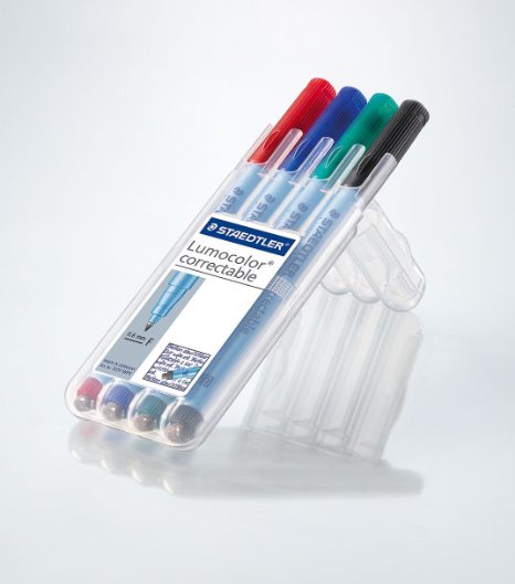 Staedtler Lumocolor Correctable Pens (305FWP4)