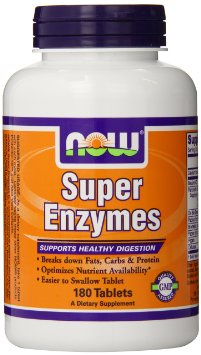 NOW Foods Super Enzymes 180 Tablets