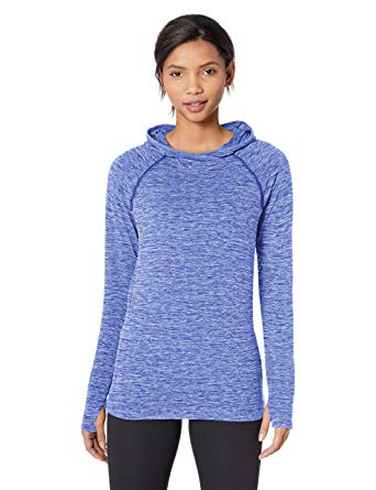 Amazon Essentials Women's Brushed Tech Stretch Popover Hoodie