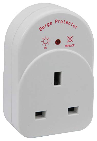 UK Anti Surge Plug Adaptor