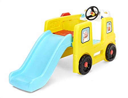 Little Tikes Little Baby Bum Wheels on The Bus Climber and Slide with Interactive Musical Dashboard