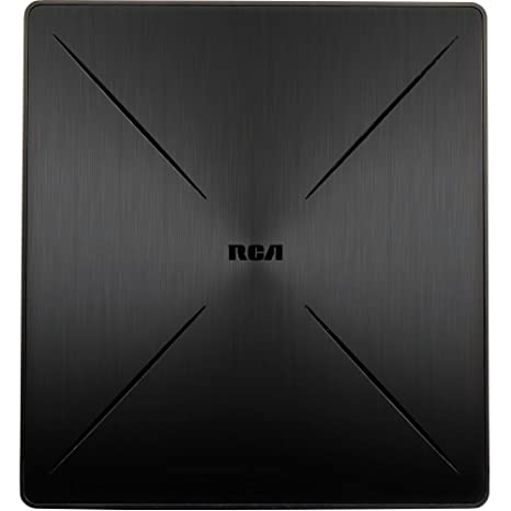 RCA SLIVR Amplified Indoor Flat HDTV Antenna, Multi-Directional