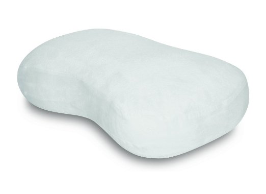 BackJoy SleepSound Pillow, Patented Technology, Cool Comfort Memory Foam Layers, Reduces Neck Pain, Standard Sized Pillow for Relief