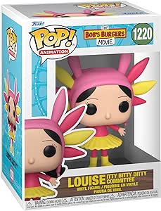 Funko Pop! Animation: Bob's Burgers - Band Louise, Multicolored