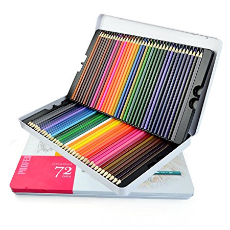 TAIR Colored Pencils Set Watercolor Pencils 72 Pack