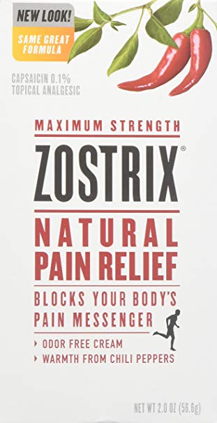 Zostrix Pain Relief Cream Maximum Strength 2 oz