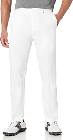 PGA TOUR Men's Flat Front Golf Pant with Expandable Waistband (Waist Size 30-44 Big & Tall)