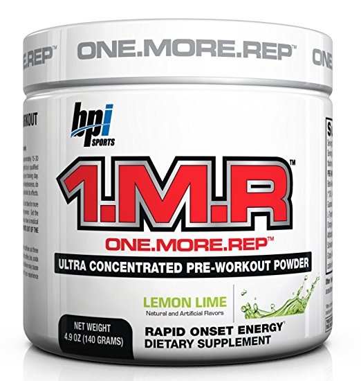 BPI Sports 1.M.R Ultra Concentrated Pre-Workout Powder, Lemon-Lime, 4.9-Ounce