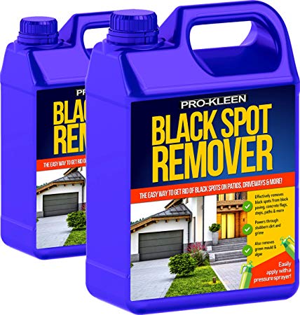 Pro-Kleen Powerful Black Spot Remover (10L) Liquid Cleaning Solution for Dirt and Grime, Use on Patios, Natural Stone, Indian Sandstone, Block Paving