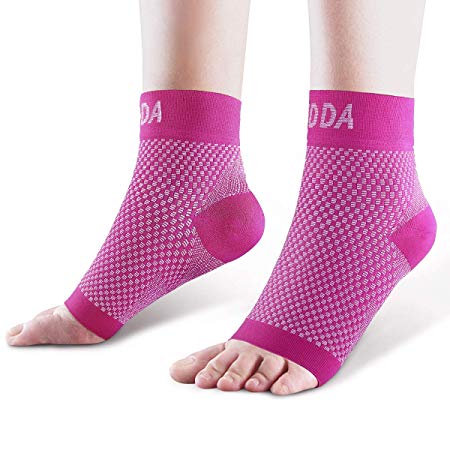 AVIDDA Ankle Brace for Men Women Pair Plantar Fasciitis Socks with Arch Support Compression Ankle Support Foot Sleeve for Achilles Tendon Support Swelling Eases Heel Pain Relief