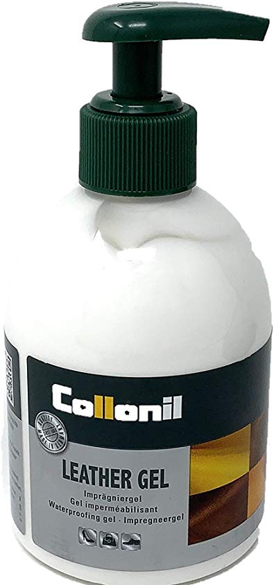 Collonil Leather Gel 230ml - Waterproofing and Conditioning Gel - Protection and Care for Handbags,Shoes and Clothing Made of Leather, Suede and Textiles - Premium Quality – Environmentally Friendly