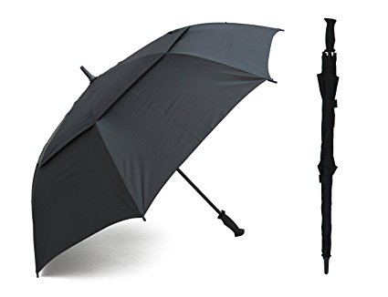 Parachase 59-Inch Windproof Auto Open Double Canopy Golf Umbrella 1091#