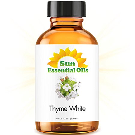 Thyme (White) (2 fl oz) Essential Oil 100% Pure -- Best 2 ounces (59ml)