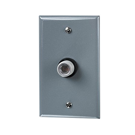 Intermatic K4321C 120-Volt Fixed Position Thermal Photocontrol with Wall Plate