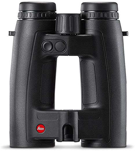 Leica Geovid 3200.COM 10x42 Robust Waterproof Nitrogen-Filled Rangefinding Binocular for Hunting, Black 40807