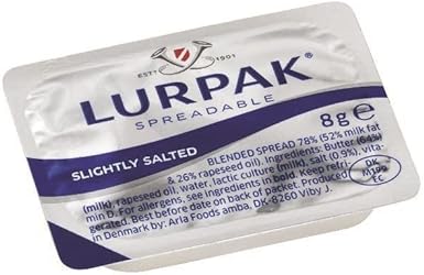 Lurpak SPREADABLE Butter Portions 100 x 8 grams Portions