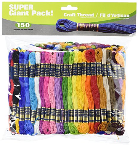 Iris Craft Thread Super Giant Pack, 150-Pack