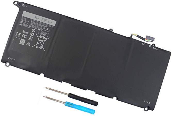 JD25G Laptop Battery for Dell XPS 13 9343 13 9350 Ultrabook P54G P54G001 P54G002 RWT1R 0RWT1R 0DRRP 0N7T6 DIN02 JHXPY 0JHXPY 0N7T6 00N7T6-12 Month Warranty