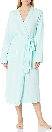 Amazon Essentials Women's Lightweight Waffle Full-Length Robe