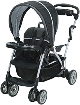 Graco Roomfor2 Click Connect Stand and Ride Stroller, Glacier