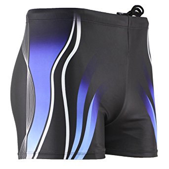 Neleus Men's Compression Square Leg Swimsuit