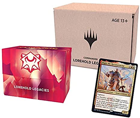 Magic The Gathering Strixhaven Commander Deck – Lorehold Legacies (Red-White) | Minimal Packaging Version