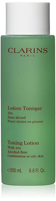 Clarins Toning Lotion with Iris/Oily, 6.8 Ounce