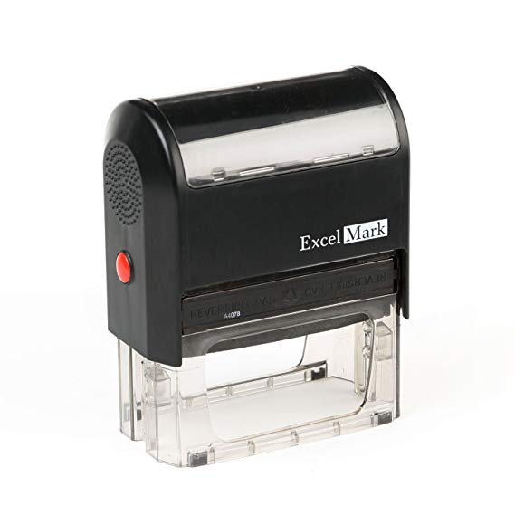 Custom Self Inking Rubber Stamp - 8 Lines (42A4078)
