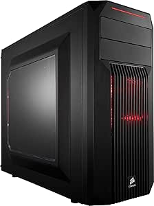 Corsair CC-9011051-WWCORSAIR Carbide SPEC-02 Mid-Tower Gaming Case, Red LED Fan