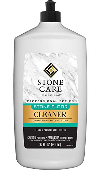 Stone Care International - Stone Floor Cleaner - 32 Ounce - Sealed Granite, Marble, Quartz, Travertine, Limestone, Slate, Tile, and Other Surfaces