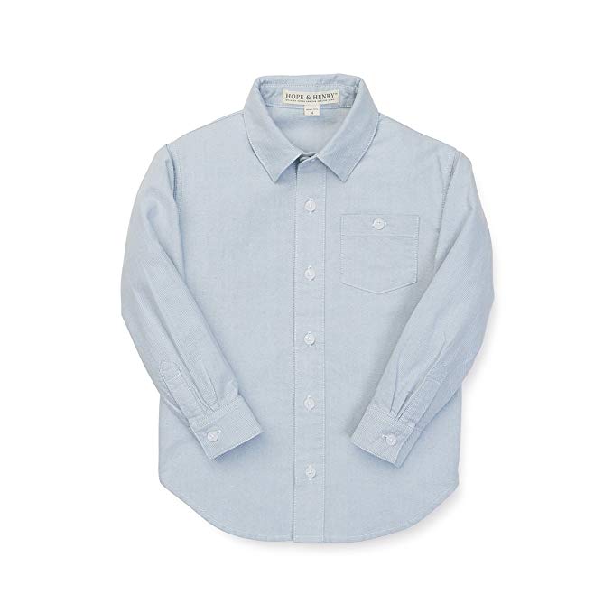 Hope & Henry Boys' Oxford Top Made with Organic Cotton